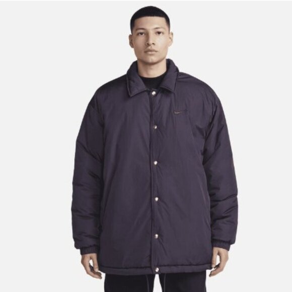Nike Other - NWT Men's LARGE Therma-FIT Oversized Fit Synthetic Fill Jacket- Cave Purple